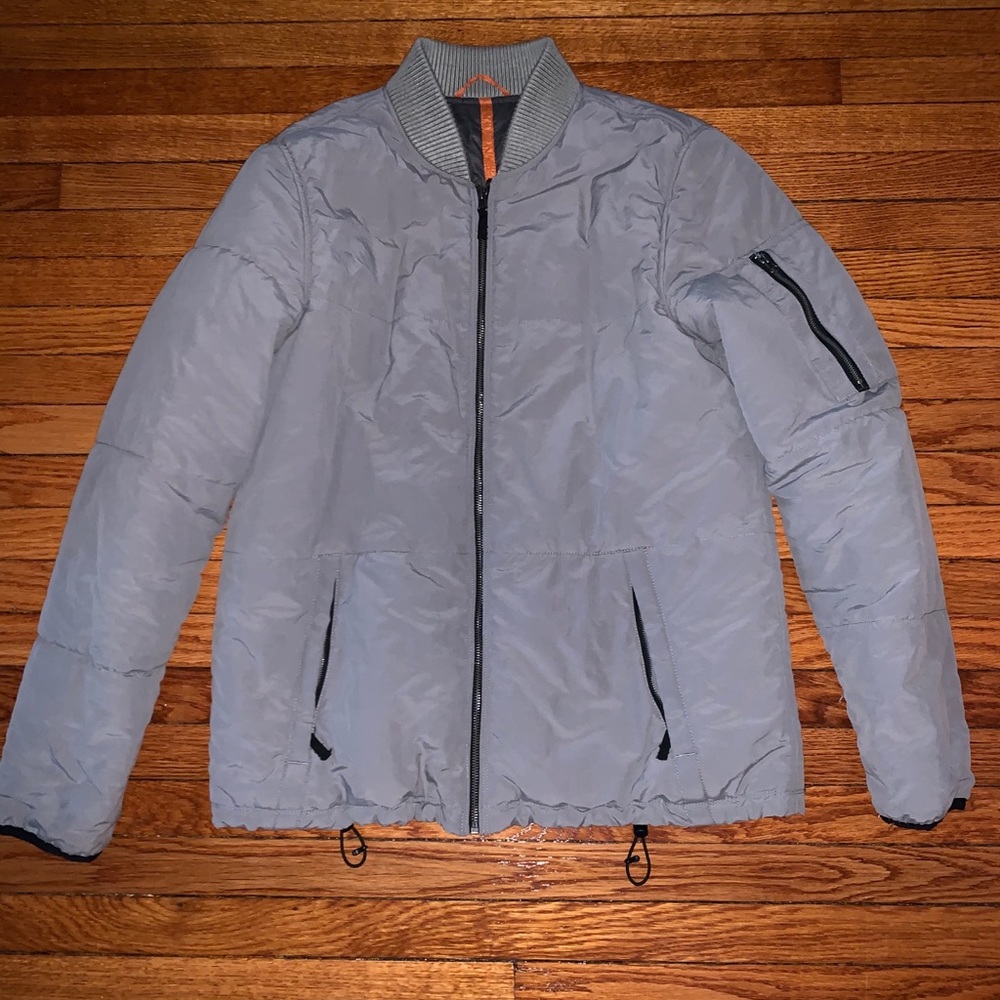 Men’s Gray Primaloft Bomber
